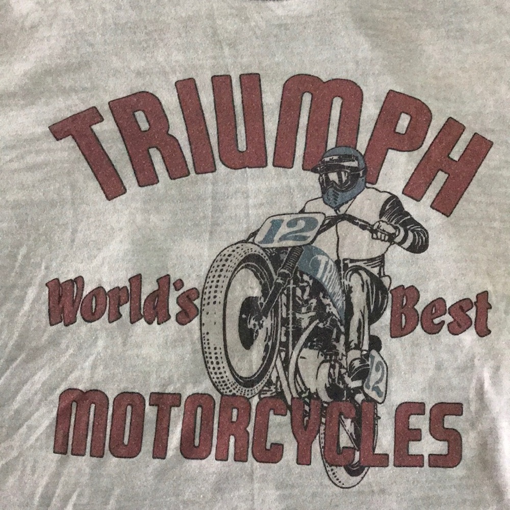 Triumph Bicycle Lucky Brand T Shirt